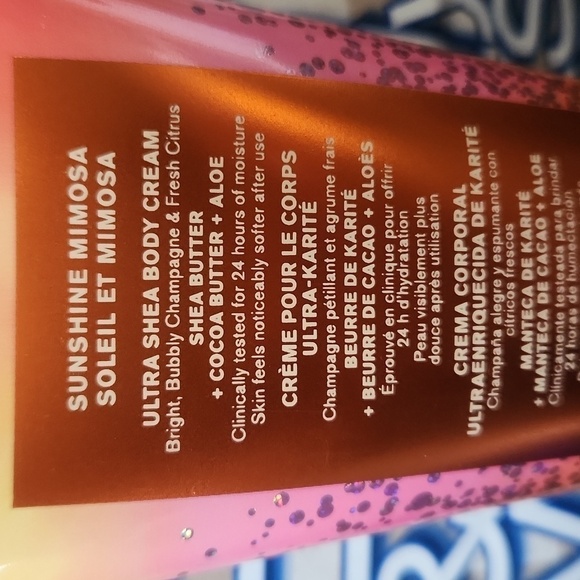 Bath & Body Works Sunshine Mimosa  Ultimate Hydration Body Cream - Picture 4 of 4